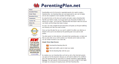 Desktop Screenshot of parentingplan.net